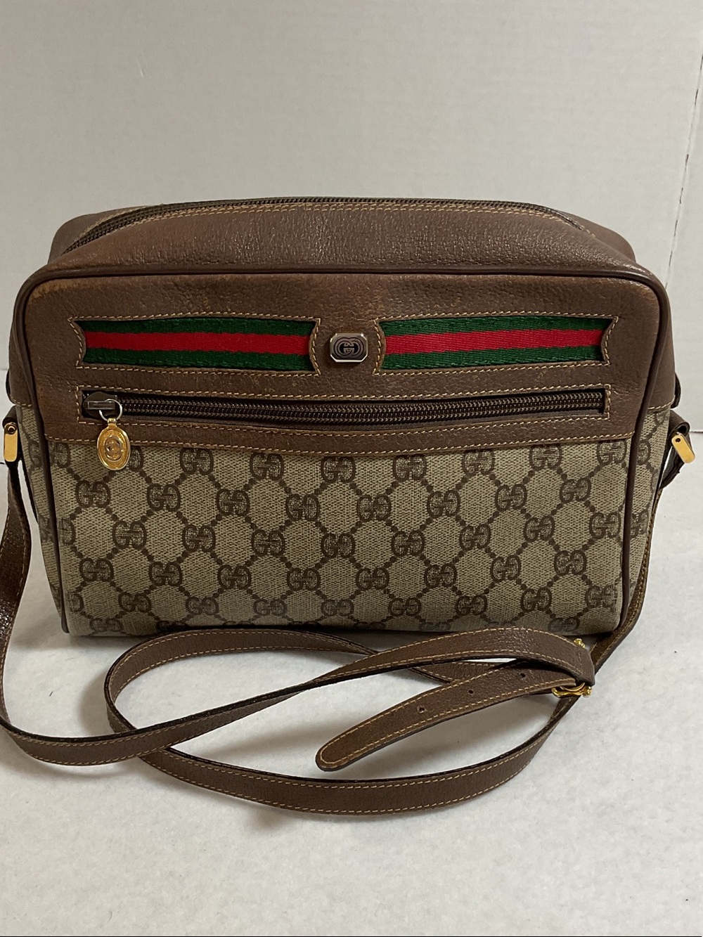Gucci GG Plus Ophidia Shoulder Bag